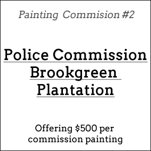 painting-commission2 Police Commission Brookgreen Plantation